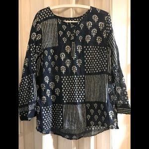 Fab India hand block printed top never worn!!!